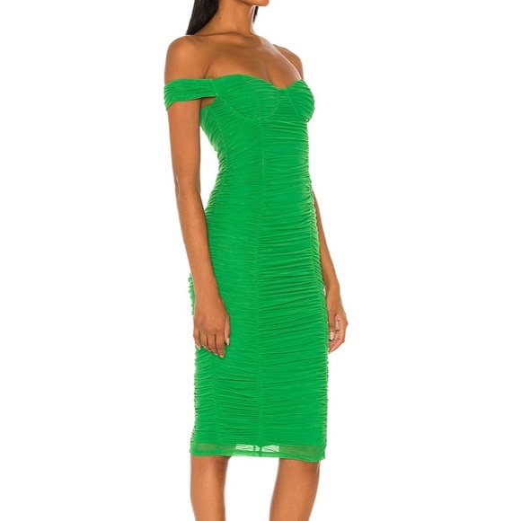 MAJORELLE Dresses & Skirts - Majorelle Tabitha Midi Dress in Kelly Green - size XXS